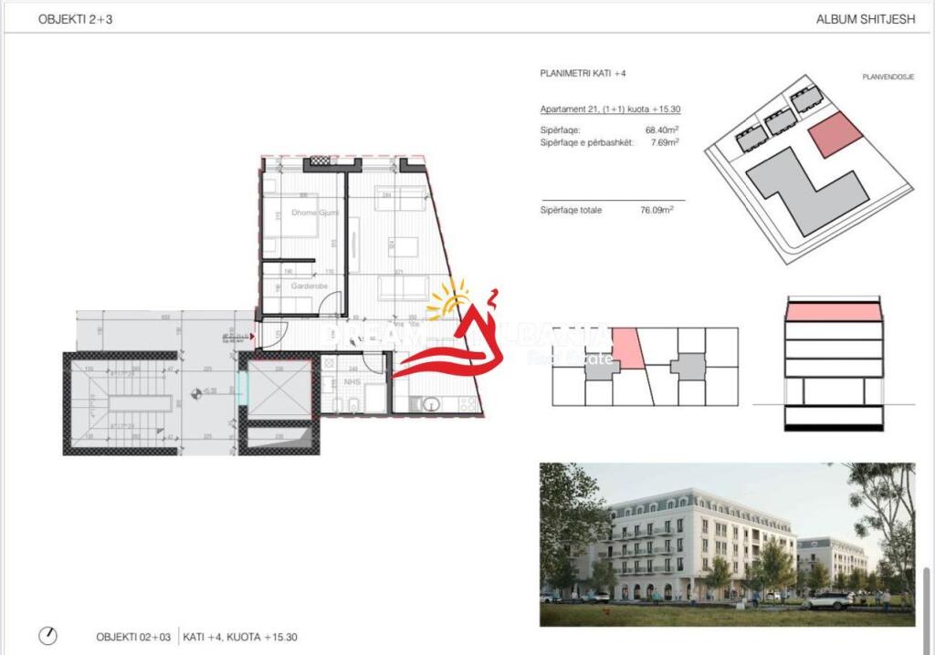 Apartament 1+1 Ne Shitje Te Porta E Re (ID 41111176)