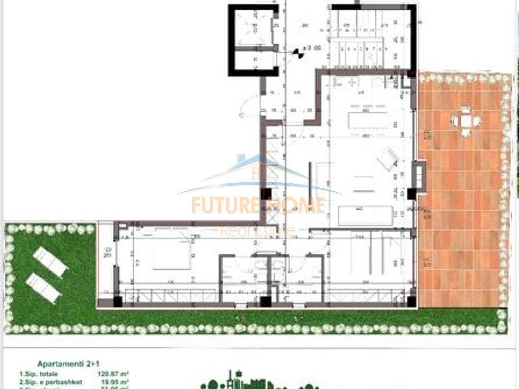 Appartamento 2+1+Posto Auto, in vendita Residenza Tulipan, TEG