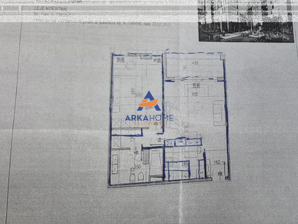 VENDESI APPARTAMENTO 1+1+BALCONE "TIRANA RIVERSIDE, VIA KAVAJES" 173.128 EURO