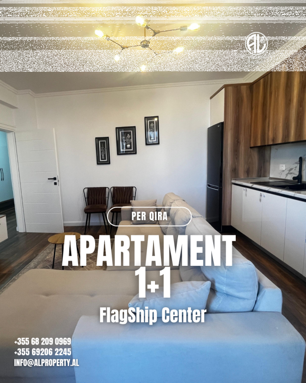 Apartment 1+1 for Rent, Flagship Center, Durres.