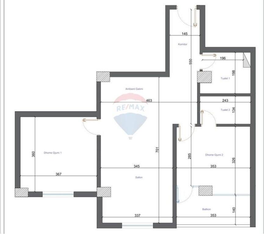 WE SELL APARTMENT 2+1+2 PARIS MUNICIPALITY !