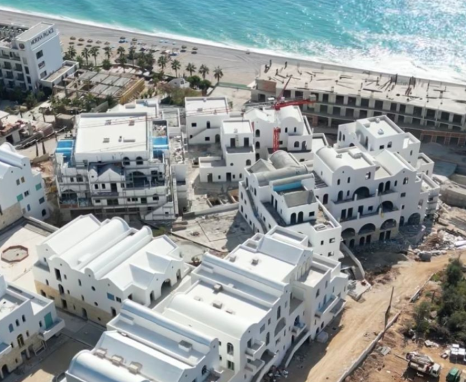 🏝️ Shitet Apartament – Square Village (Santorini 2), Dhërmi 🌊