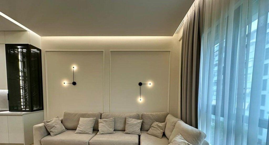 Apartament 1+1 për qira në Kompleksin “Square21” – plotësisht i mobiluar