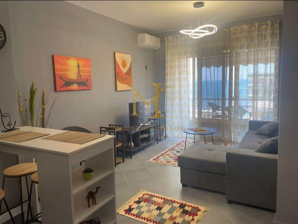 FOR RENT 1+1 APARTMENT WITH SEA VIEW IN RROTA KUQE BEACH DURRES!