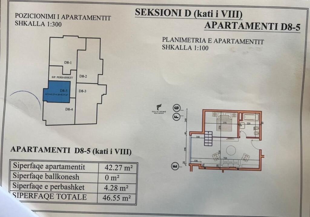 IN VENDITA APPARTAMENTO DUPLEX 3+1+2 YZBERISHT 155.000 EURO