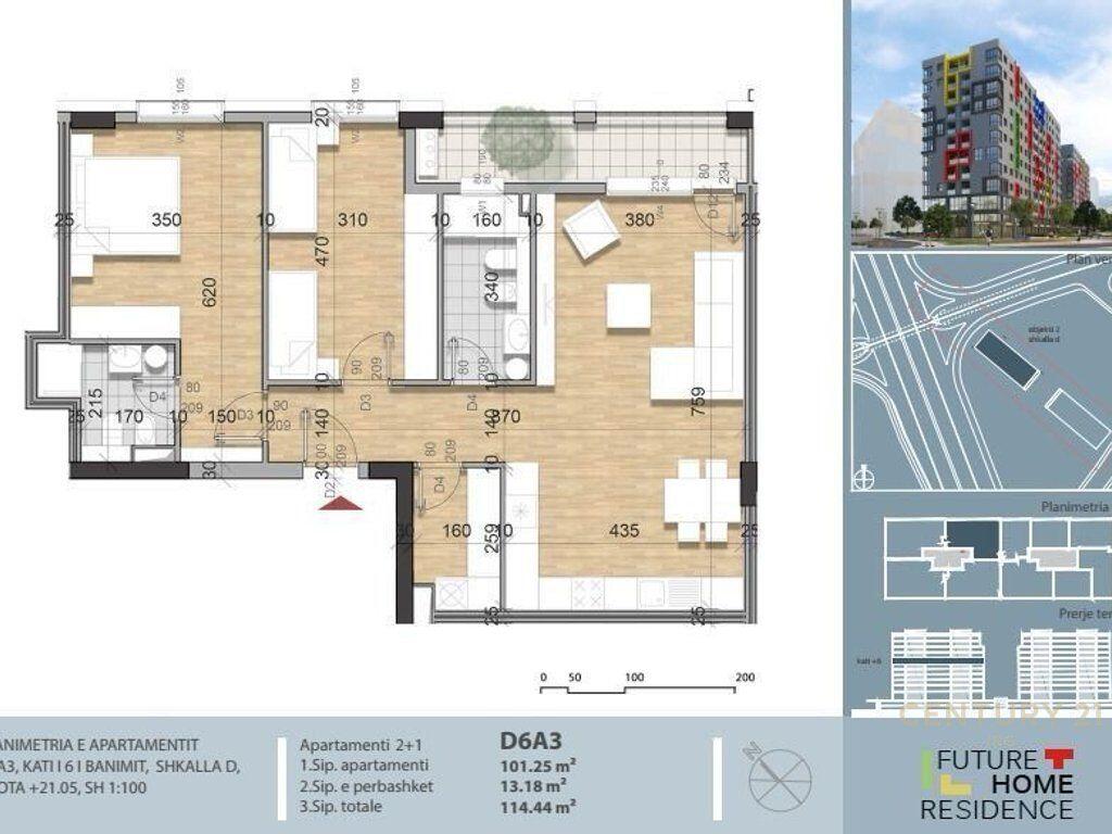 WE SELL 1+1 APARTMENT NEAR THE NEW MARKET! 180,000 €