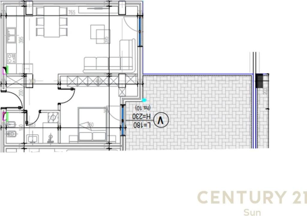 APARTMENT 1+1 FOR SALE AT KODRA E DIELLIT 2 ! 146,600 €