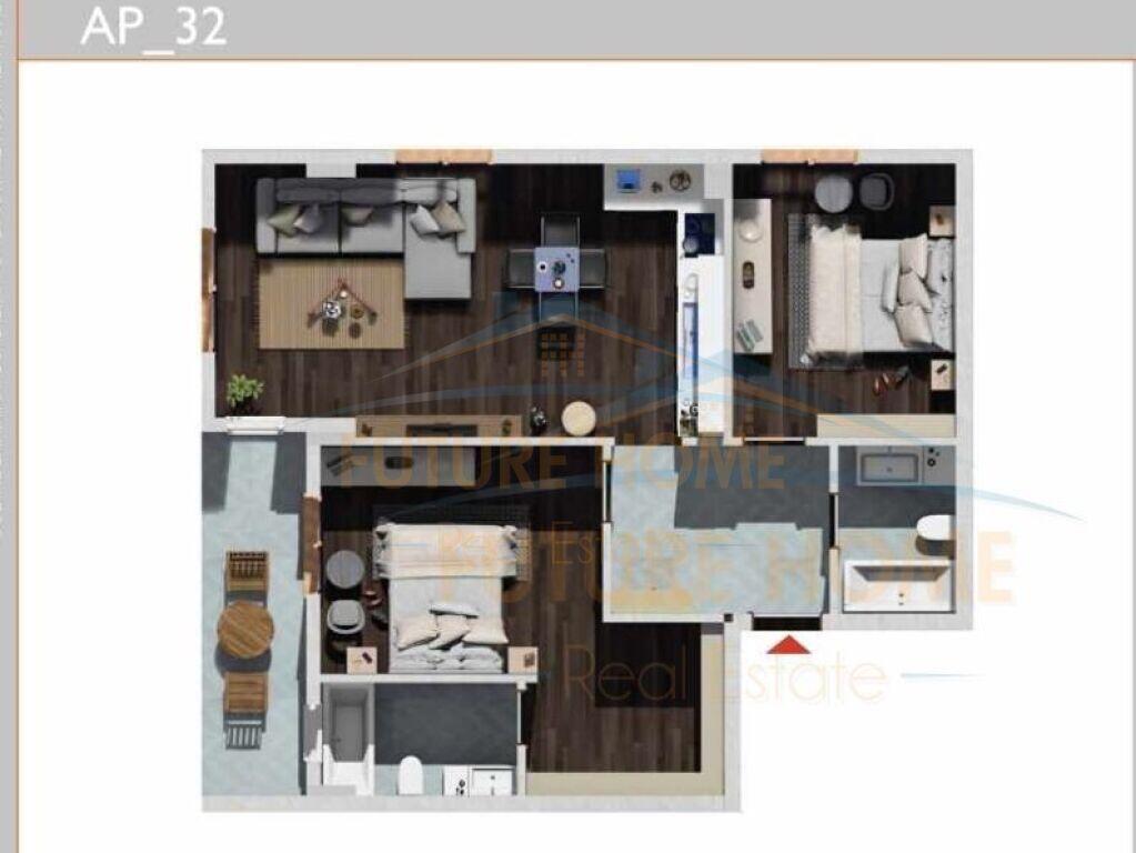 Appartamento 2+1+2, Polaris Residence, Kamez