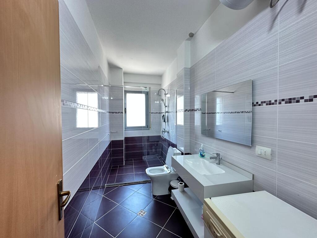 FOR RENT APARTMENT 3+2 + GARAGE NEAR BROOKLYN, LUNGOMARE, VLORE