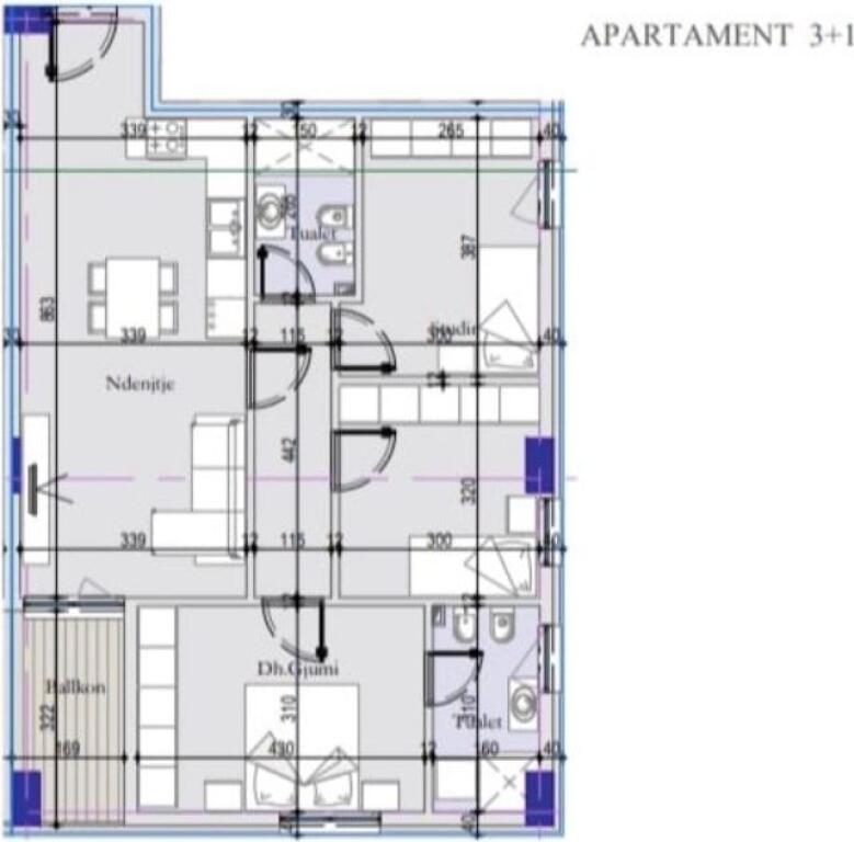 🏢Appartamenti 2+1 &amp; 3+1 Economici in Vendita | 📍Ish Dogana, Ingresso Tirana