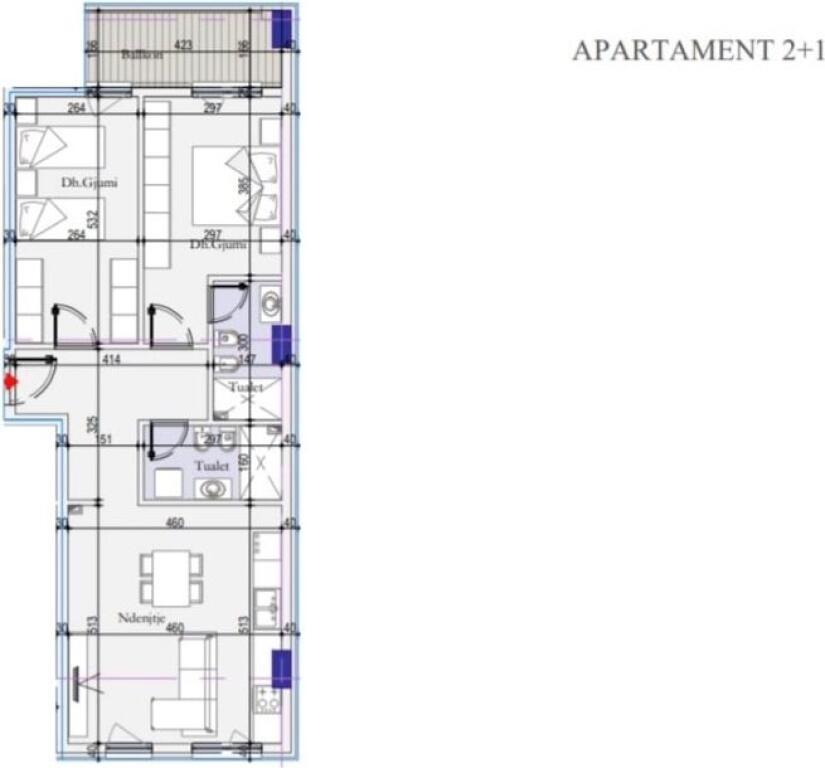 🏢Appartamenti 2+1 &amp; 3+1 Economici in Vendita | 📍Ish Dogana, Ingresso Tirana