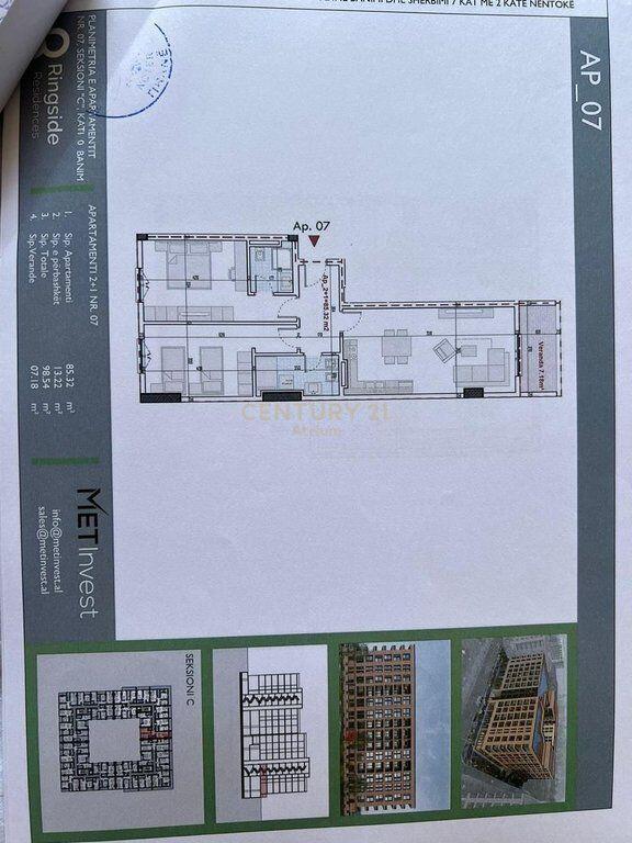 OCCASIONE! APPARTAMENTO 2+1+2 IN VENDITA 950 EURO/M2, RING SIDE RESIDENCE PASKUQAN! 94.000 €