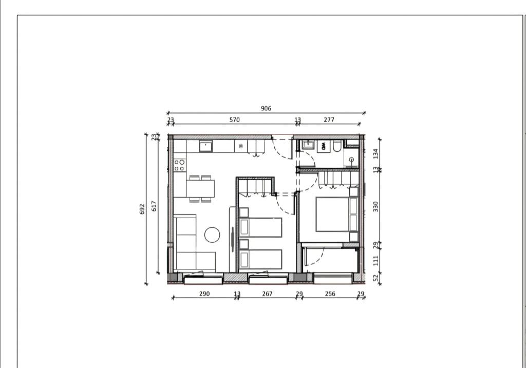 Apartment 2+1 for sale, Ali Demi, Mangalem 21 | Kadiu