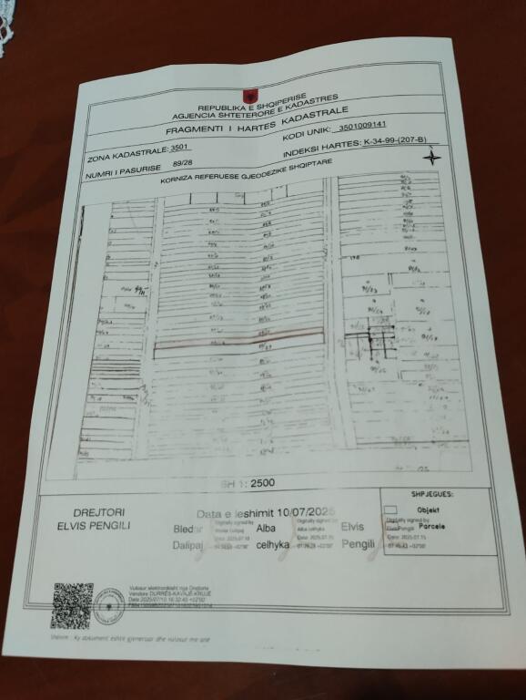 Land for sale in Spille 1800 square meters with ownership certificate 85000 eu