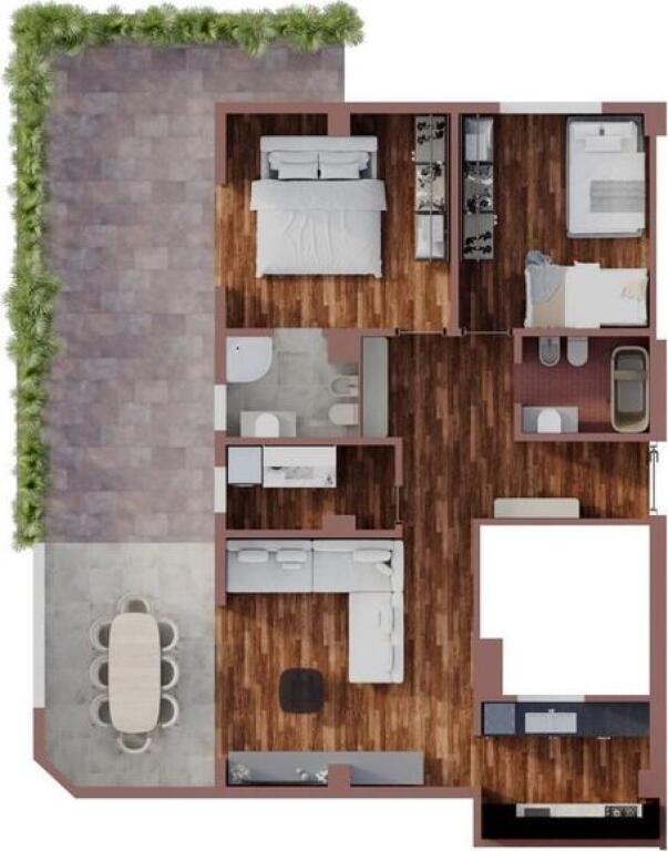 JAPIM ME QIRA APARTAMENT MODERN 2+1+2 ME POST PARKIMI!!
