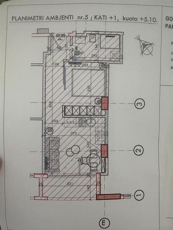 OFFICE FOR RENT 48 M2 MYSLYM SHYRI 750 EURO