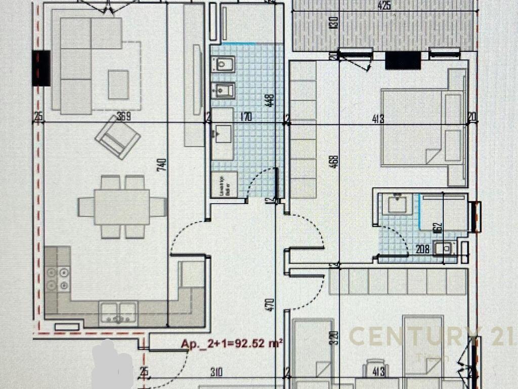 Appartamento 2+1+2 in vendita, Paskuqan!

