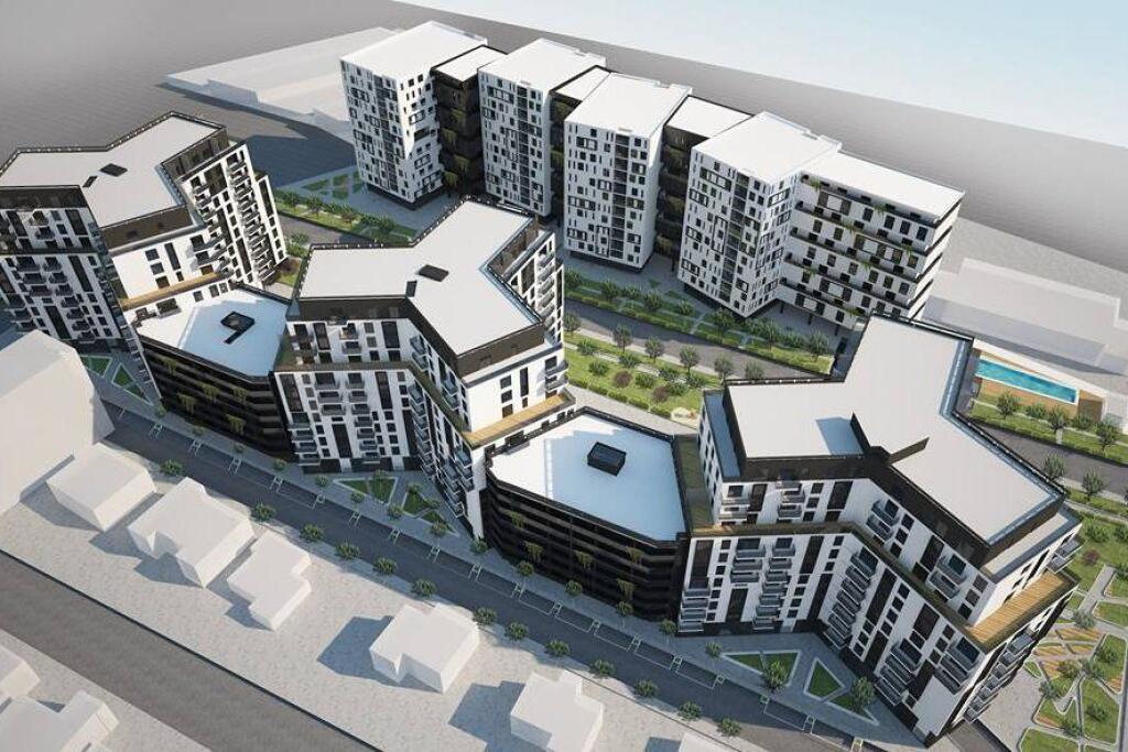 FOR SALE APARTMENT 2+1+BALCONY "AT THE TURDIU COMPLEX, AVIATION FIELD" 166,000 EURO