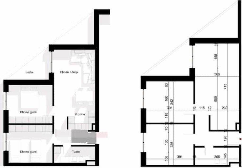 Appartamento in vendita 2+1 a Paskuqan (ID B120739) Tirana