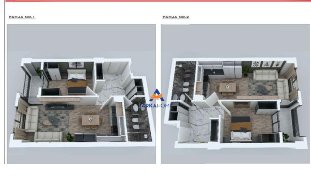 FOR SALE APARTMENT 1+1+BALCONY (+4 other apartments with the same parameters) 144,000 EURO