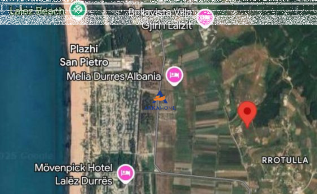 TERRENO IN VENDITA SULLA COSTA 8.058 M² "GOLFO DI LALËZI, HAMALLAJ" 830.000 EURO