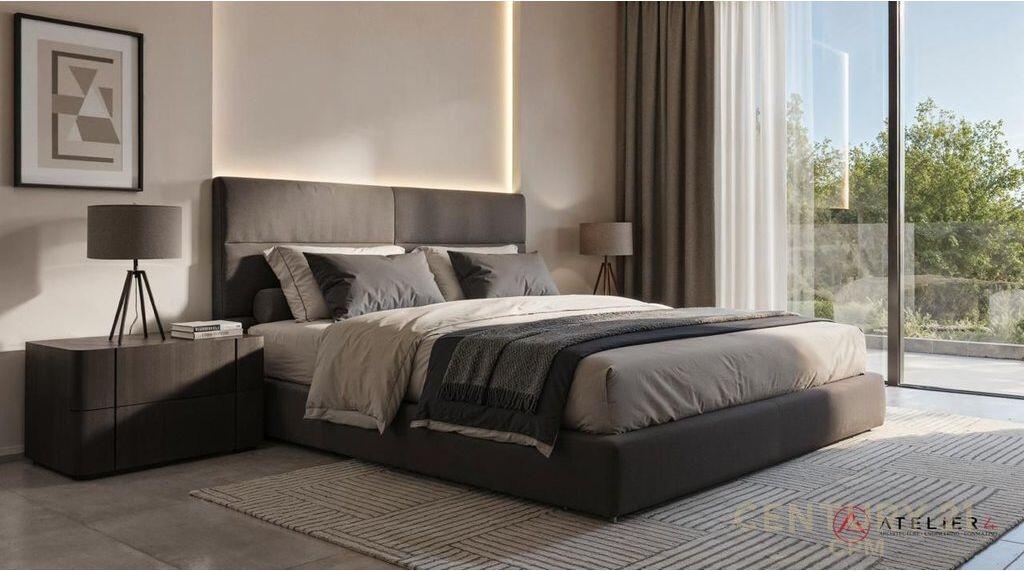 Apartment 2+1+2+Yard for sale in the residence “Crystal Lake”, by the lake of Farka