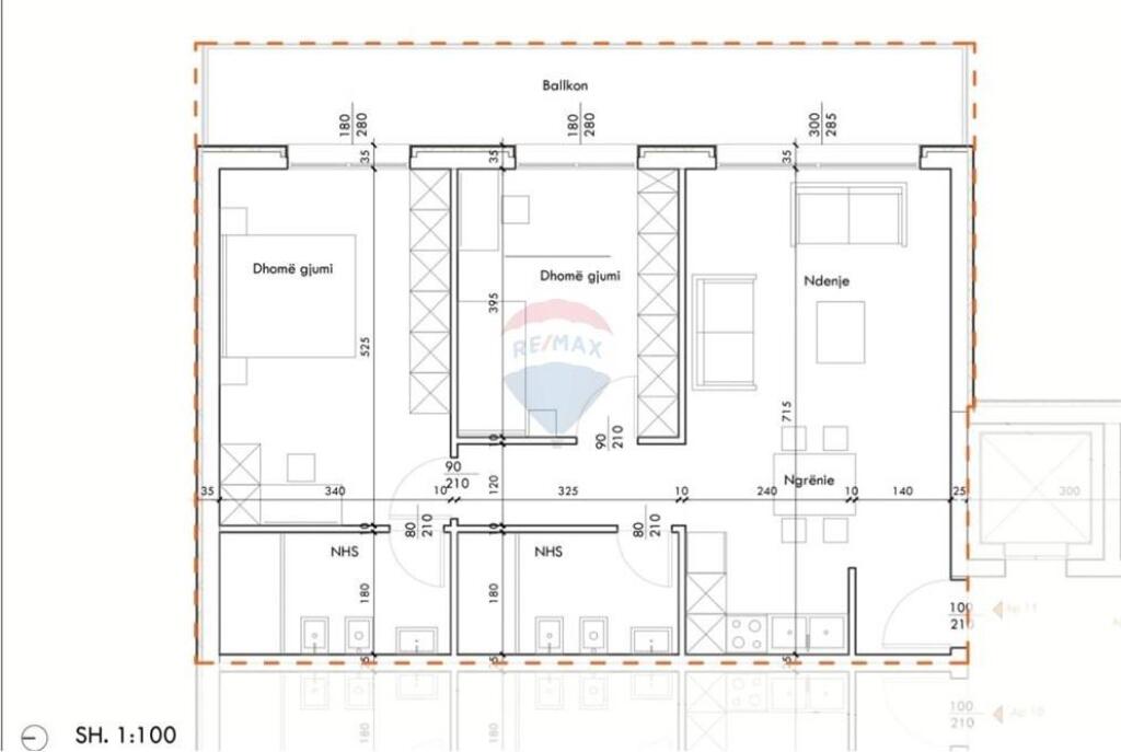 Appartamento 2+1+2 con cortile / Lago Farka