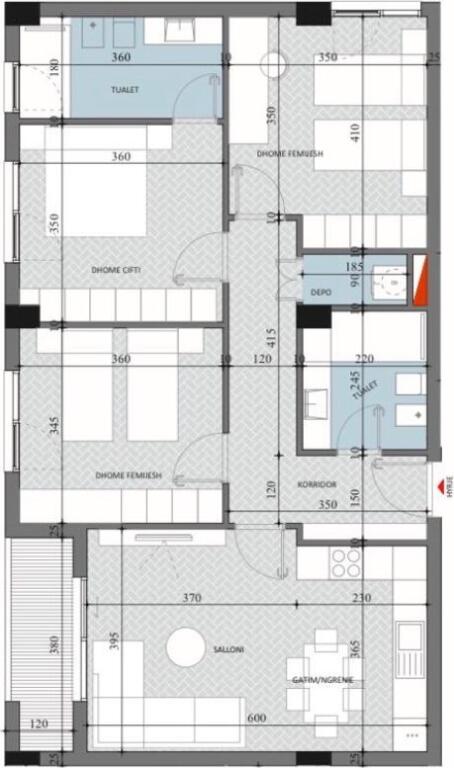 🏡Vendesi Appartamento 3+1+2+Deposito | 📍Diellon 2 Residence