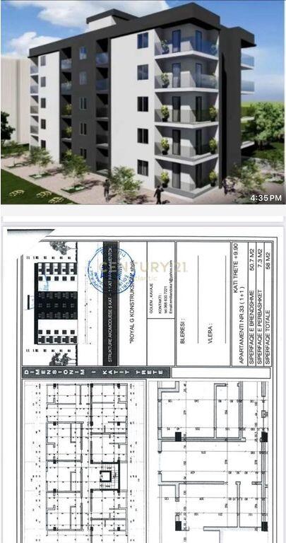Apartament 1+1 për Shitje – Mali i Robit, Golem !!