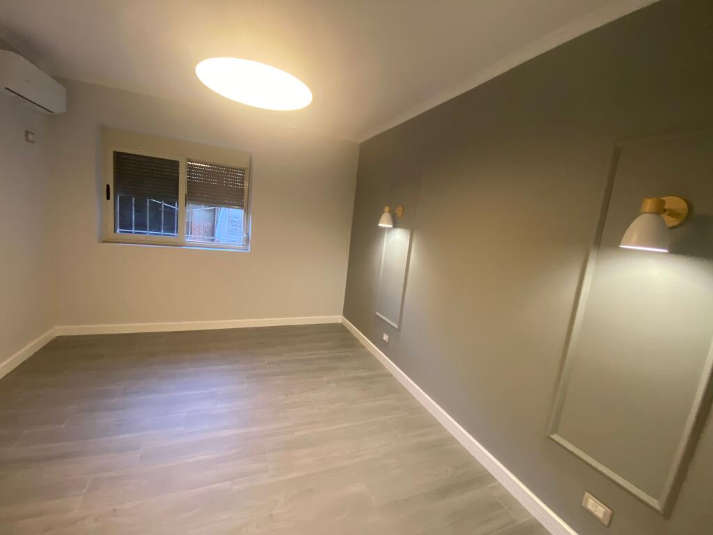 1+1, furnished, near the red school, price 550 euro