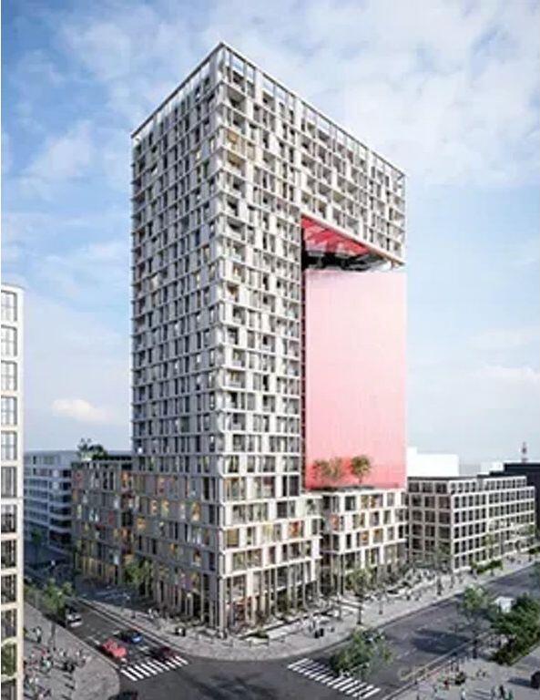 Shitet Apartament 1+1 tek United Tower of Tirana, Kompleksi Dinamo 195,000 €