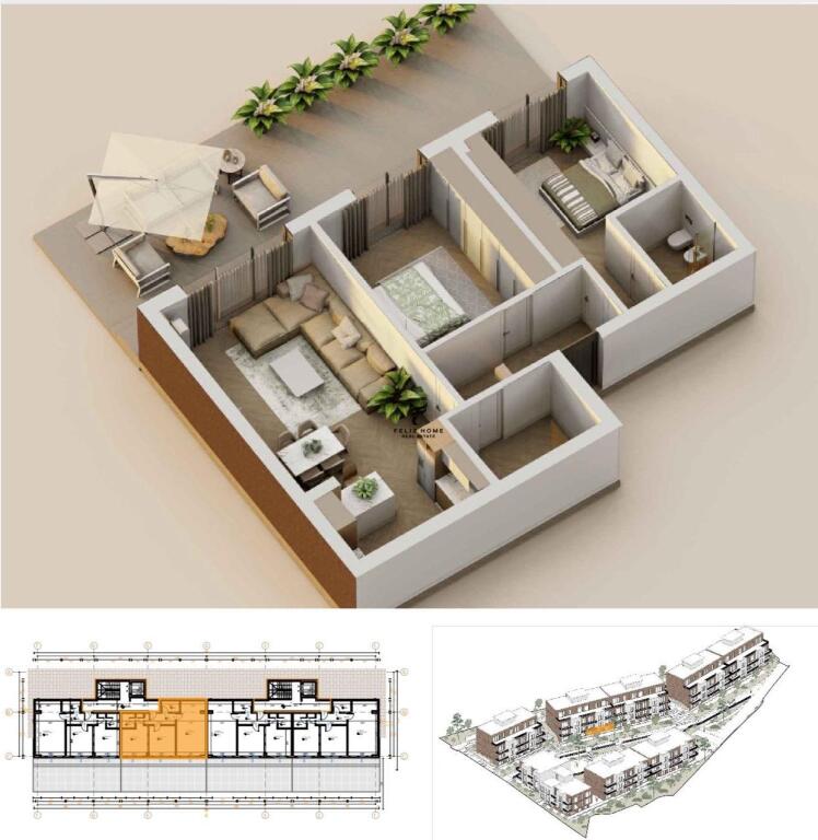 FOR SALE APARTMENT 2+1+2 TEG 283,800 EURO