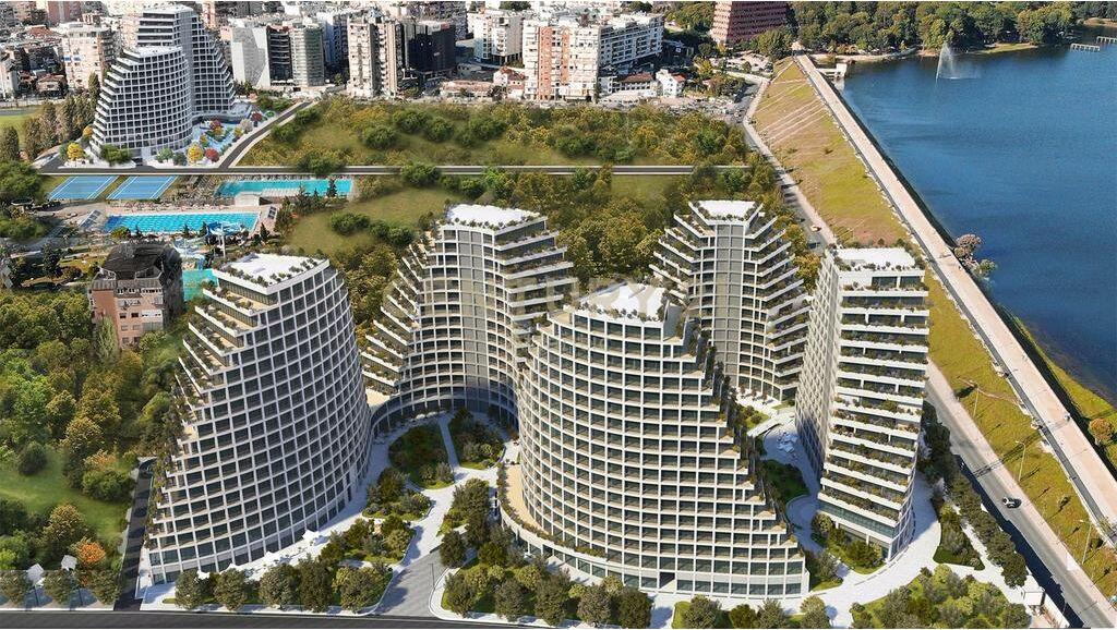 Apartament 2+1+BALLKON+POST PARKIMI Për Shitje tek Liqeni i Tiranës