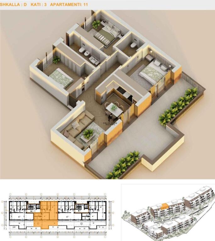 FOR SALE APARTMENT 3+1+2 TEG 278,300 EURO