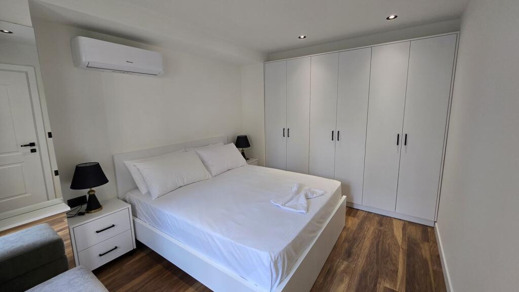 APARTMENT FOR RENT - BLLOK Apartment 1+1 for rent. Newly renovated. Abdyl Frasheri street. Blok. 1000€