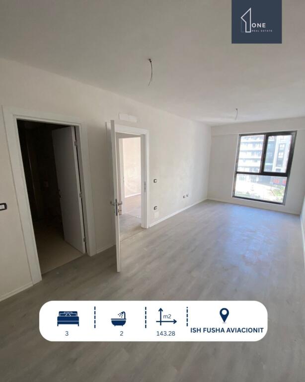 Shitet apartament 3+1 ish fusha e Aviacionit