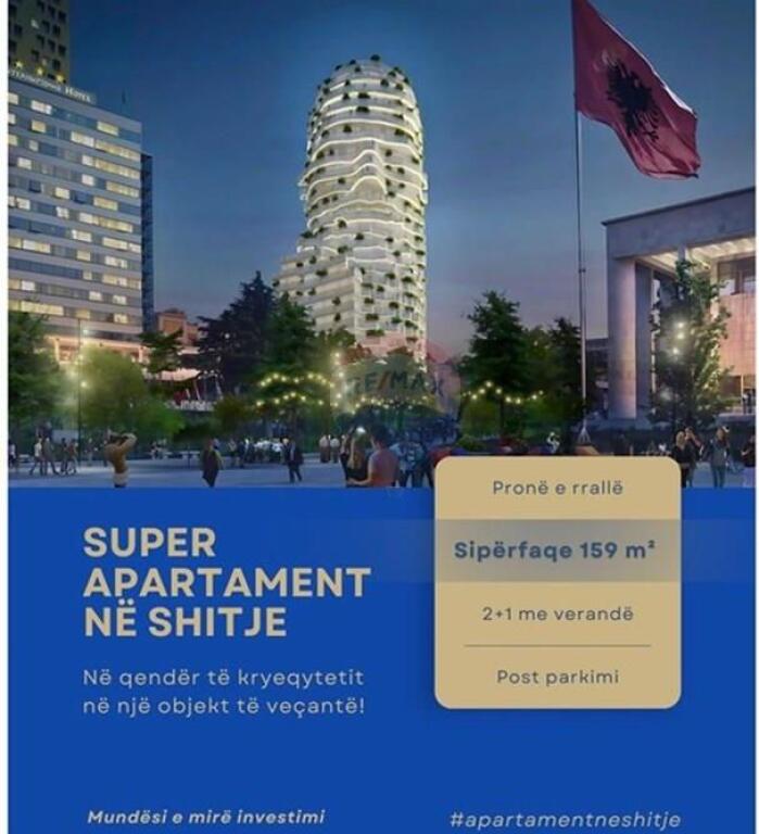 Appartamento 2+1+ posto vicino a Piazza Skenderbej!