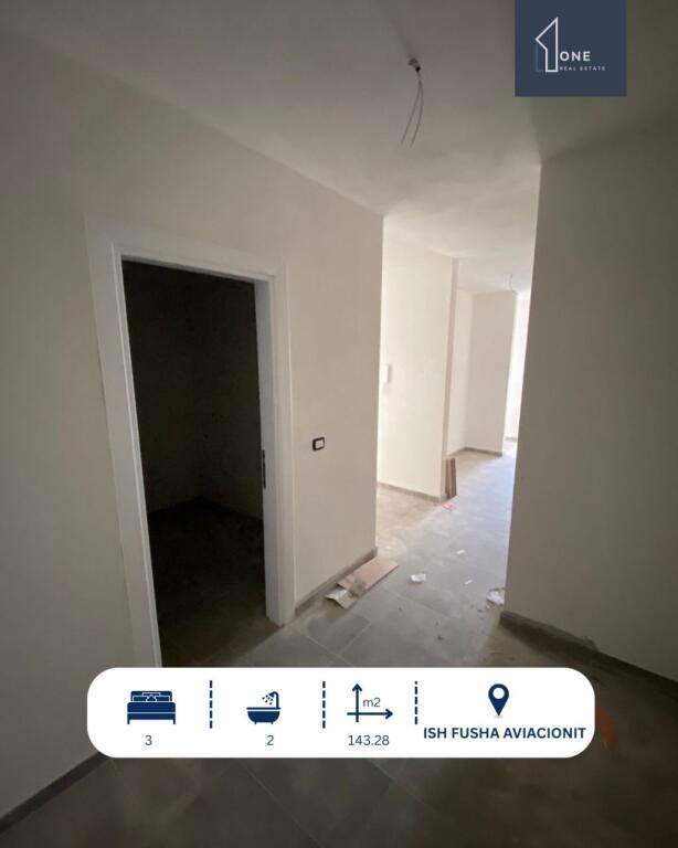 Shitet apartament 3+1 ish fusha e Aviacionit