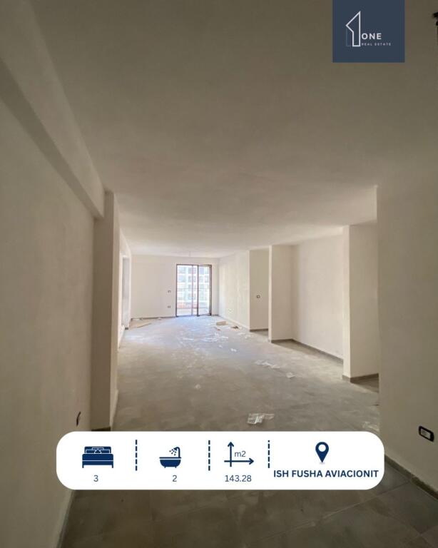 Shitet apartament 3+1 ish fusha e Aviacionit