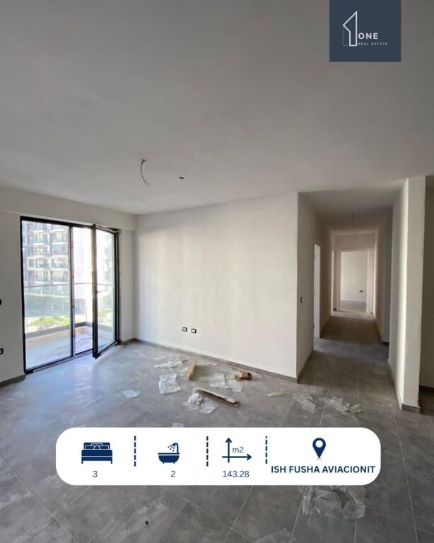 Shitet apartament 3+1 ish fusha e Aviacionit