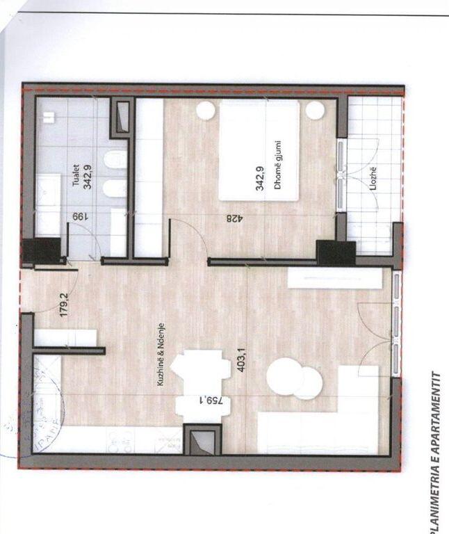 KOMPLEKSI SPLENDOR, SHESIM APARTAMENT 1+1