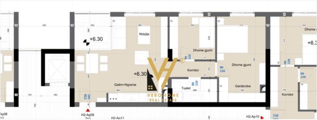 FOR SALE APARTMENT 2+1+BLK AT RES. PORTO LALZI 193,500 EURO