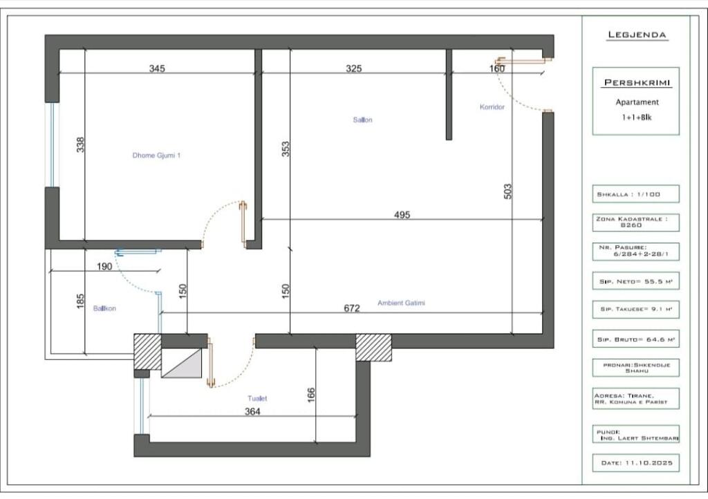 🏡 Appartamento 1+1 in Vendita – Comune di Parigi