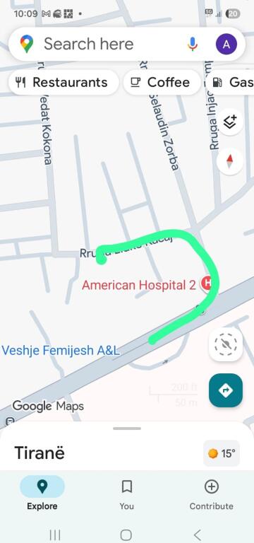 Apartment for rent 1+1 near Amerikan 2 buildings with elevator
