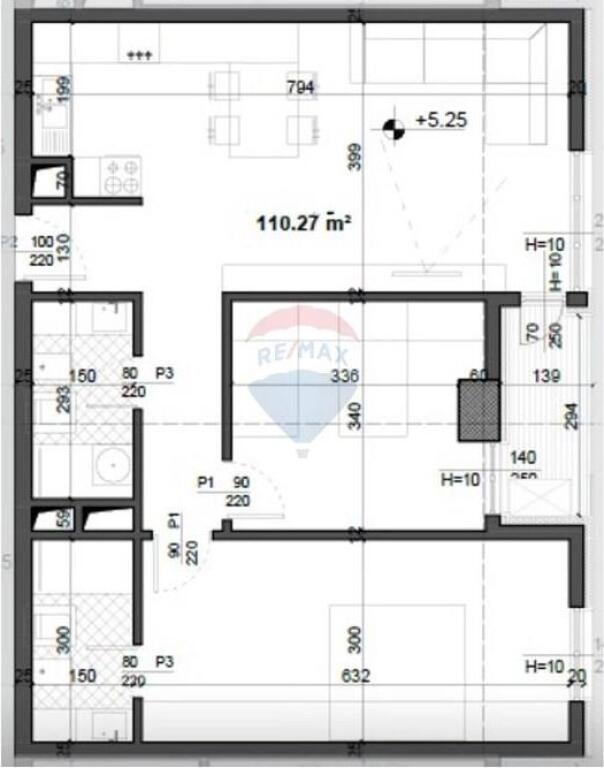 APARTMENT 2+1+2 WITH PARKING SPACE
