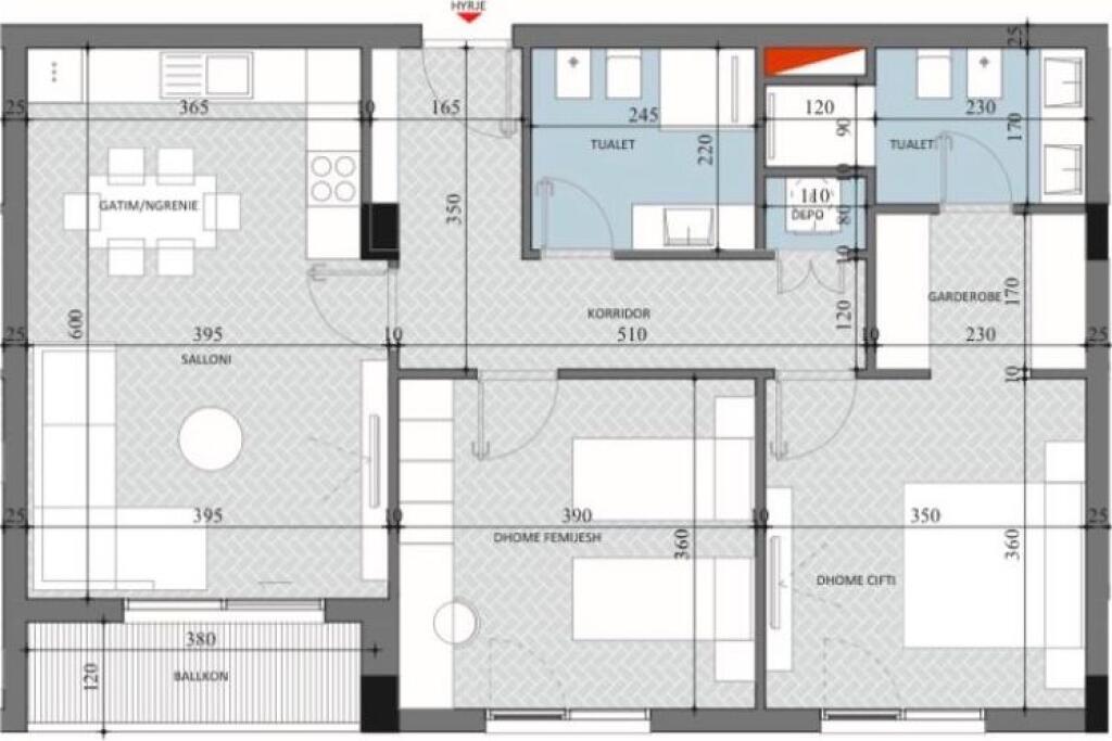 🏡Appartamento 2+1+2+Ripostiglio con Guardaroba in Vendita | 📍Diellon Residence 2