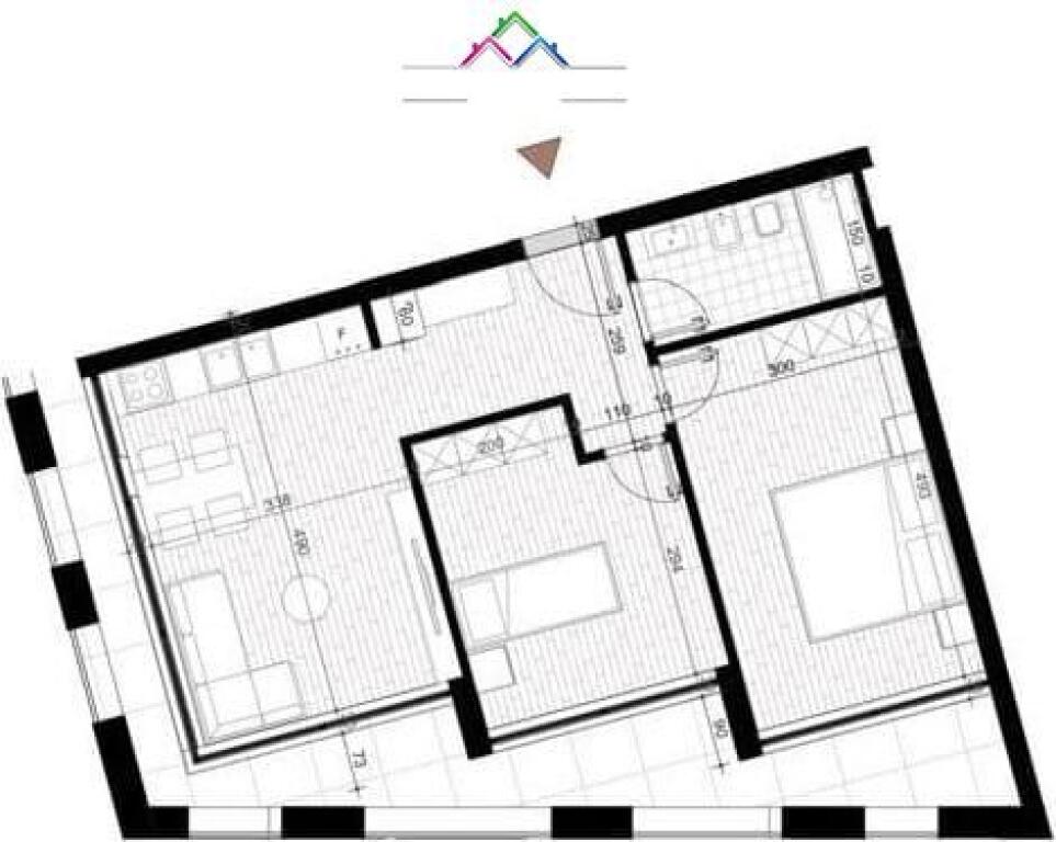 Apartment For Sale 2+1 Near the New Boulevard (ID B120750) Tirana