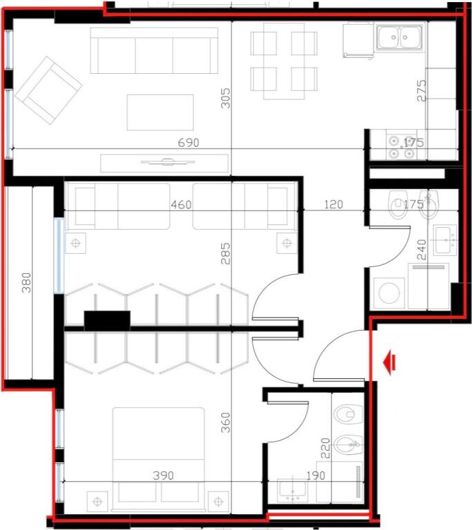 🏡Vendesi Appartamento 2+1+2 | 📍Univers City