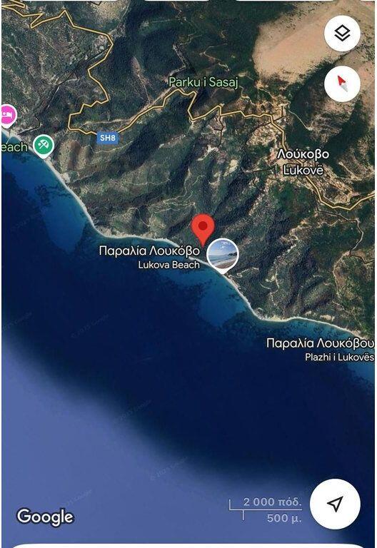 TERRENO IN VENDITA VICINO AL MARE, 1.500 m² – LUKOVË!! 270.000 €