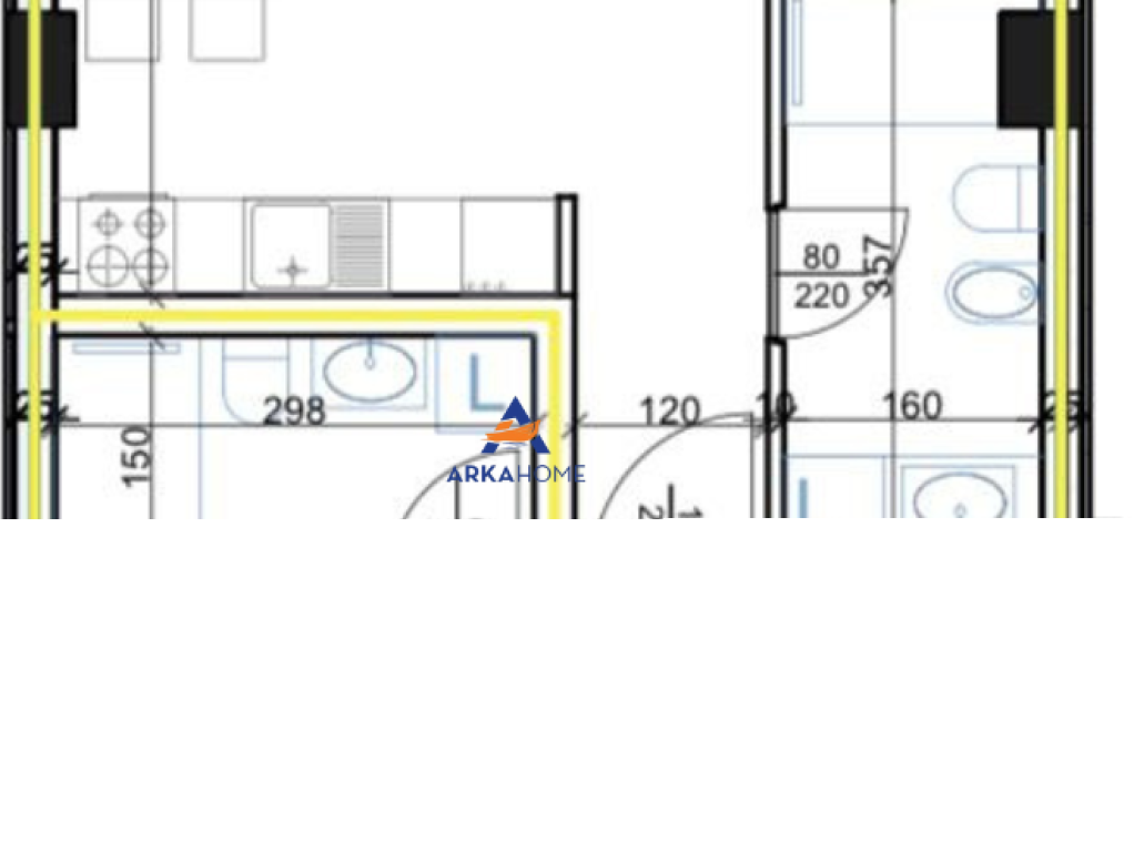 APARTMENT AND STUDIO FOR SALE TOGETHER 118M2 "⁠DRITAN HOXHA STREET, LAPRAK" 190,240 EURO